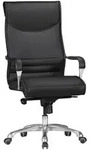 Kadima Design Chefsessel, Schwarz, Metall, Sternfu&szlig;, 61x126x60 cm, Arbeitszimmer,