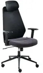 Beliani B&uuml;rostuhl, Schwarz, Textil, 71x111x65 cm, Arbeitszimmer, B&uuml;rost&uuml;hle,