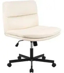 CLP Drehstuhl, Creme, Metall, 62x83x72 cm, Arbeitszimmer, B&uuml;rost&uuml;hle,...