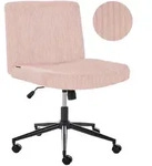 Beliani Schreibtischstuhl, Pink, Textil, 59x85x71 cm, Arbeitszimmer,...