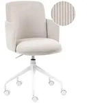 Beliani B&uuml;rostuhl, Beige, Textil, 60x84x60 cm, Arbeitszimmer, B&uuml;rost&uuml;hle,