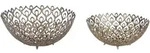 Beliani Dekoschale, Gold, Metall, Mode, 20 cm, Dekoration, Dekoartikel,...