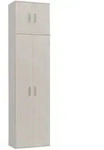 Mokebo Mehrzweckschrank, Beige, Holzwerkstoff, 5 F&auml;cher, 60x230x34 cm,...