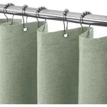Duschvorhang, Gr&uuml;n, Textil, 122x182 cm, Badtextilien, Duschvorh&auml;nge
