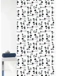 Grund Duschvorhang Hello!, Mehrfarbig, Kunststoff, Tier, 180x200 cm, Oeko-Tex&reg;