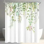 Duschvorhang, Mehrfarbig, Textil, 180x200 cm, Badtextilien, Duschvorh&auml;nge