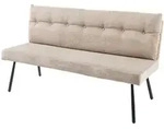 riess-ambiente Sitzbank, Beige, Metall, Uni, Rechteckig, 160x90x69 cm,...