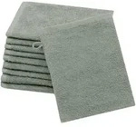 Zollner Waschhandschuh,, Hellgrau, Textil, 16x21 cm, Badtextilien, Waschlappen