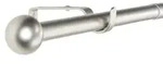 Deco-Raum Gardinenstange, Silber, Metall, 70 cm, Wohntextilien, Gardinen &...