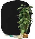 Pflanzenschutzhaube, Schwarz, Textil, 10x5x15 cm, Gartenzubeh&ouml;r