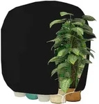 Pflanzenschutzhaube, Schwarz, Textil, 10x5x15 cm, Gartenzubeh&ouml;r