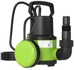 Outsunny Tauchpumpe, Gr&uuml;n, Kunststoff, 400 W, 14x27x16 cm, Freizeit, Pools und