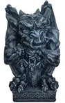 Relaxdays Gartenfigur, Grau, Kunststoff, 28x42x28 cm, Dekoration, Skulpturen &