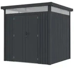 Plats Outdoor solution Ger&auml;tehaus, Grau, Kunststoff, 80x175x120 cm,...