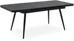 Idimex Gartentisch, Schwarz, Metall, Mode, 150x78x90 cm, Gartenm&ouml;bel,...