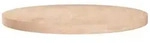 vidaXL Tischplatte, Natur, Holz, 70x4x70 cm, Esszimmer, Tische, Esstische,