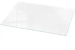 Tulup Tischplatte, Wei&szlig;, Glas, Rechteckig, 70x0.4x140 cm, Esszimmer, Tische,