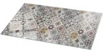 Tulup Tischplatte, Grau, Mehrfarbig, Glas, Rechteckig, 100x50x0.4 cm, Esszimmer,