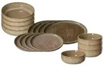 Ritzenhoff Breker Einsteiger-Set, Braun, Keramik, 16-teilig, Rund, 2x2x2 cm, Essen &