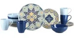 Creatable Kombiservice Patio, Mehrfarbig, Keramik, 16-teilig, 300 ml,400 ml, Essen &