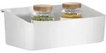 Tesa Aufbewahrungsbox, Wei&szlig;, Metall, Kunststoff, 1 F&auml;cher, 24x8.5x14 cm,...