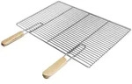 ECD-Germany Grillrost, Silber, Metall, Rechteckig, 40x60 cm, Grills &