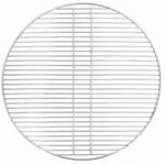 vidaXL Grillrost, Silber, Metall, 60x60 cm, Grills & Outdoor-K&uuml;chen, Grillzubeh&ouml;r