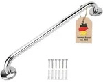 Intirilife Handtuchhalter, Silber, Metall, 5x7x80 cm, Badaccessoires,
