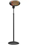 Purline Halogen-Heizung, Schwarz, Metall, Rechteckig, 2,000 W, 52x210x52 cm,