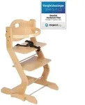 tiSsi Kinderstuhl, Buche, Holz, Buche, teilmassiv, 43x81x50 cm, Kinderzimmer &