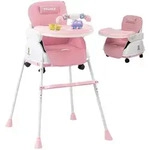 Twinky Hochstuhl, Pink, Kunststoff, 54x95x52 cm, Babym&ouml;bel, Hochst&uuml;hle & Zubeh&ouml;r,