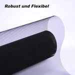 Fliegengitter, Schwarz, Metall, 14.3x133.5x14 cm, Wohntextilien, Gardinen &