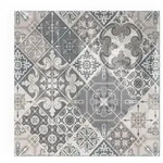 Tulup Glasplatte, Grau, Glas, Quadratisch, 50x50x0.4 cm, Kleinm&ouml;bel, Kamine &