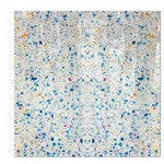 Tulup Glasplatte, Wei&szlig;, Glas, Quadratisch, 50x50x0.4 cm, Kleinm&ouml;bel, Kamine &