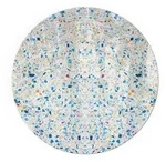 Tulup Glasplatte, Wei&szlig;, Glas, Rund, 90x90x0.4 cm, Kleinm&ouml;bel, Kamine &...