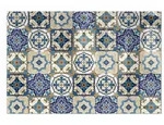 Tulup Glasplatte, Blau, Glas, Rechteckig, 60x40x0.4 cm, Kleinm&ouml;bel, Kamine &