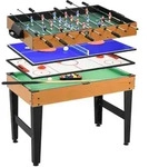 Multigame, Natur, Holzwerkstoff, Spielzeug, Kinderspielzeug, Kinderspiele
