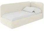 Altdecor Einzellbett, Champagner, Textil, 80x200 cm, Kinderzimmer &...
