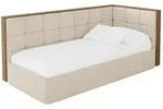 Altdecor Einzellbett, Creme, Textil, 100x200 cm, Kinderzimmer & Jugendzimmer,