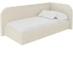 Altdecor Einzellbett, Champagner, Textil, 80x200 cm, Kinderzimmer &...