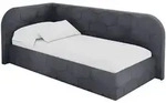 Altdecor Einzellbett, Titan, Textil, 90x200 cm, Kinderzimmer & Jugendzimmer,