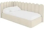 Altdecor Einzellbett, Natur, Textil, 80x200 cm, Kinderzimmer & Jugendzimmer,