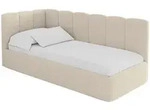 Altdecor Einzellbett, Taupe, Textil, 80x200 cm, Kinderzimmer & Jugendzimmer,