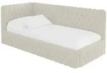 Altdecor Einzellbett, Perlmutt, Textil, 80x200 cm, Kinderzimmer & Jugendzimmer,