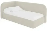 Altdecor Einzellbett, Perlmutt, Textil, 100x200 cm, Kinderzimmer & Jugendzimmer,