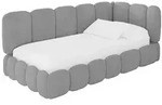 Altdecor Einzellbett, Hellgrau, Textil, 90x200 cm, Kinderzimmer & Jugendzimmer,