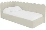 Altdecor Einzellbett, Perlmutt, Textil, 90x200 cm, Kinderzimmer & Jugendzimmer,