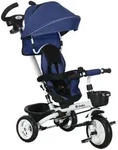 Homcom 6, Blau, Metall, 50x104x112 cm, Outdoor Spielzeug, Kinderfahrzeuge