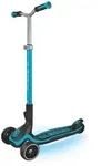 Globber Kinderscooter Ultimum Lights, Blau, Metall, Kunststoff, 39.5x101x63 cm,