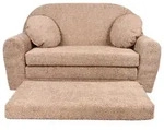 Fortisline Sofa, Braun, Textil, 96x57x48 cm, Kinderzimmer & Jugendzimmer,